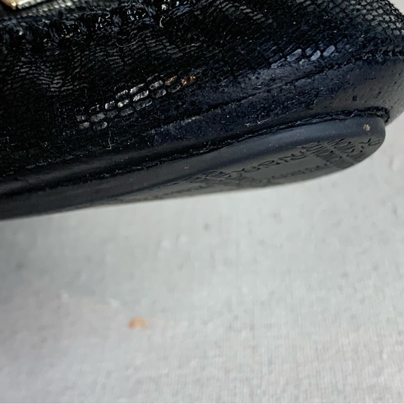 Vionic Sydney Leather Reptile Embossed Black Sparkle Loafers/Flats - Size 8 - Picture 16 of 16